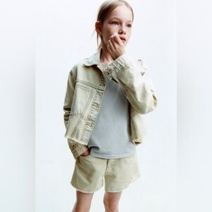 ZARA WASHED DENIM JACKET